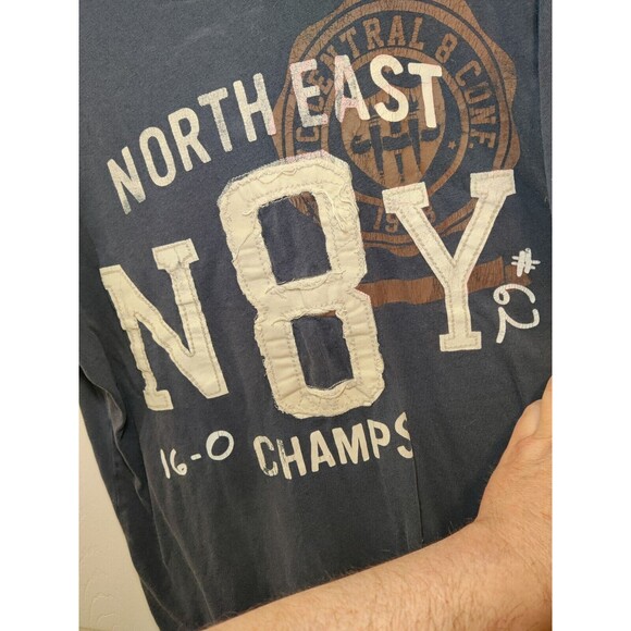 Mens Urban Pipeline T-Shirt, Navy,  Medium North East N 8 Y Champs, 16-0 record - Picture 2 of 5